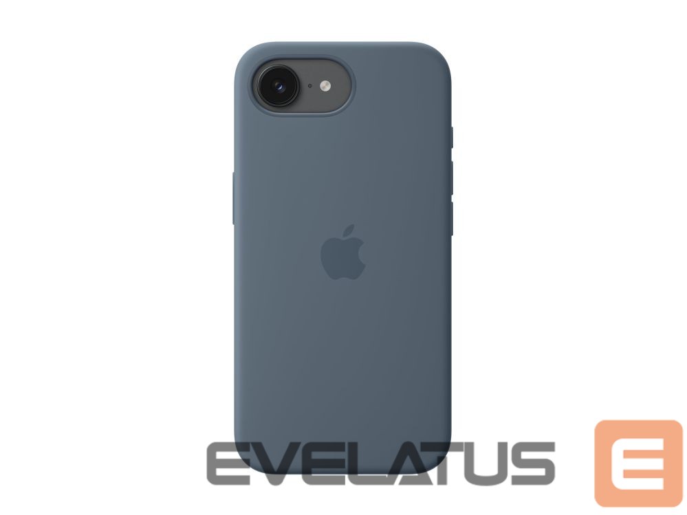 Back panel cover Apple iPhone 17e Silicone Case with MagSafe – Anchor Blue |