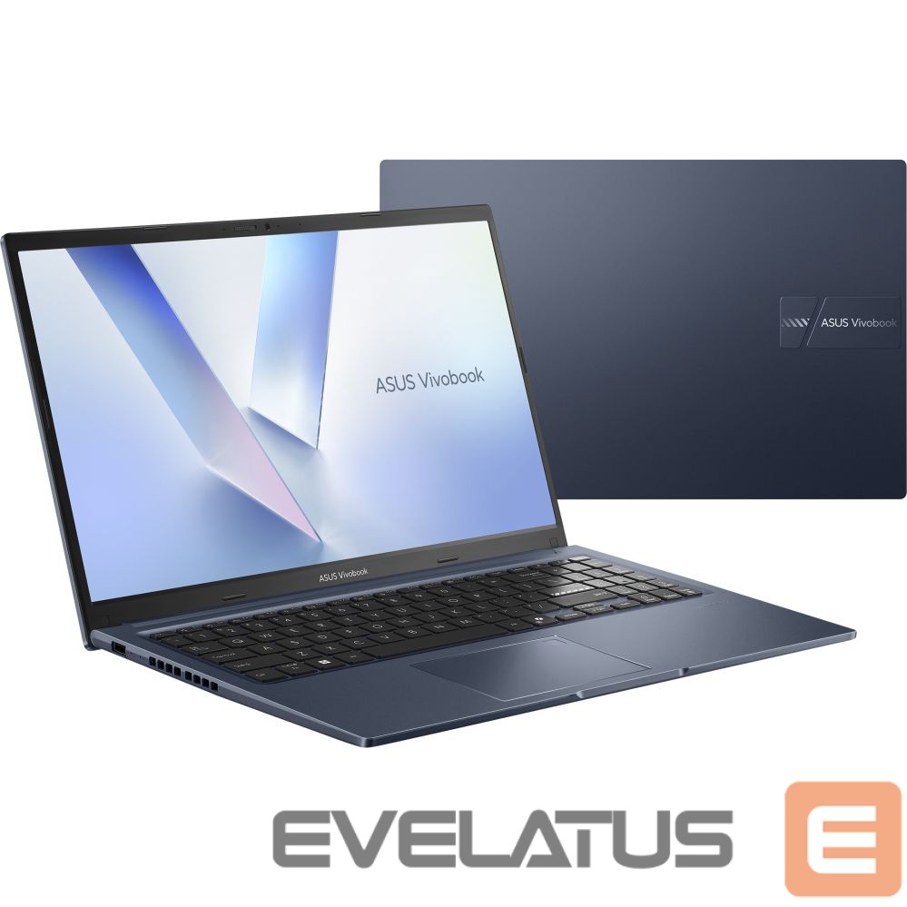 Laptop computer Asus Vivobook 15 M1502NAQ-BQ034W | Quiet Blue | 15.6 " | IPS | FHD | 1920 x 1080 pixels | Anti-glare | AMD Ryzen 5 | 150 | 16 GB | DDR5 | Solid-state drive capacity 512 GB | AMD Radeon Graphics | Windows 11 Home | 802.11ax | Bluetooth version 5.4 | Keyboard language Russian | Keyboard backlit | Warranty 24 month(s) | Battery warranty 12 month(s)