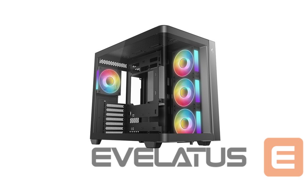 Computer case Deepcool Case | CG530U 4F | Black | Midi Tower