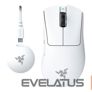 Computer mouse Razer  DeathAdder V4 Pro Gaming mouse, White | 