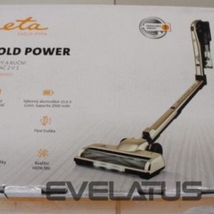 Vacuum cleaner ETA  SALE OUT.  Vacuum Cleaner | Gold Power 1212 90000 | Cordless operating | 250 W | 21.6 V | Operating time (max) 35 min | Cream | Warranty 24 month(s) | DEMO, USED 