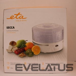 Other small household appliances ETA  SALE OUT.  Fruit Dryer | 730190000 Secca | Power 380 W | Number of trays 5 | Integrated timer | White | DEMO 
