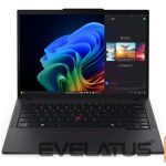 Laptop computer Lenovo  ThinkPad T14 G6 Intel | Black | 14 " | IPS | WUXGA | 1920 x 1200 pixels | Anti-glare | Intel Core Ultra 7 | 258V | 32 GB | Soldered LPDDR5X | Solid-state drive capacity 512 GB | Intel Arc Graphics 140V | Windows 11 Pro | 802.11be | Bluetooth version 5.4 | 5G Upgradable | Keyboard language English | Keyboard backlit | Warranty 36 month(s) | Battery warranty 12 month(s) 