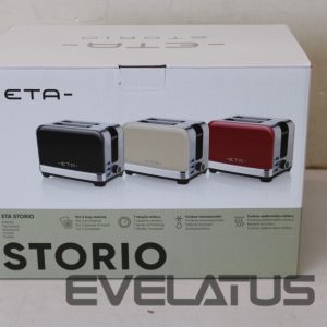 Toster ETA  SALE OUT.  916690040 STORIO Toaster, Power 930 W, 2 slots, Stainless steel, Beige |  Storio Toaster | 916690040 | Power 930 W | Housing material Stainless steel | Beige | DAMAGED PACKAGING 
