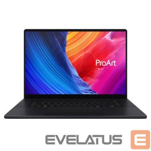 Laptop computer Asus  ProArt P16 H7606WP-SR231X | Nano Black | 16 " | OLED | Touchscreen | 3K | 2880 x 1800 pixels | 120 Hz | Glossy | AMD Ryzen AI 9 | HX 370 | 64 GB | LPDDR5X | Solid-state drive capacity 2000 GB | NVIDIA GeForce RTX 5070 | GDDR7 | 8 GB | Windows 11 Pro | 802.11be | Bluetooth version 5.4 | Keyboard language US international | Keyboard backlit | Warranty 24 month(s) | Battery warranty 12 month(s) 