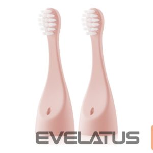 Toothbrush ETA  Sonetic Kids 171090200 |  Replacement brush heads | Heads | For kids | Number of brush heads included 2 | Pink 