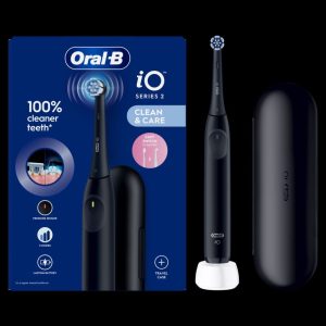 Toothbrush Oral-B  Electric Toothbrush | iO2i | Rechargeable | For adults | Number of brush heads included 1 | Number of teeth brushing modes 3 | Night Black 