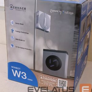 Laptop computer Ecovacs  SALE OUT.  Window Cleaning Robot | WINBOT W3 OMNI | Corded/Cordless | 8000 Pa | White/Silver | USED, DIRTY, SCRATCHED 