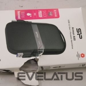 Flash drive Silicon power  SALE OUT.  HDD A60 | 2000 GB | 2.5 " | USB 3.2 Gen 1 | Black | DAMAGED PACKAGING 