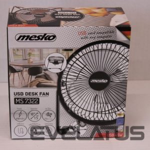 Fan Mesko  SALE OUT.  Fan | MS 7322 | Desk Fan USB | DAMAGED PACKAGING | Black | Diameter 15 cm | Number of speeds 1 | Oscillation | 4.5 W 