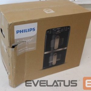Table grill Philips  SALE OUT.  Dual Basket Airfryer | NA462/70 4000 Series | Power 2750 W | Capacity 10 L | Rapid Air technology | Black | DAMAGED PACKAGING, DAMAGED PLASTIC AT BACK 