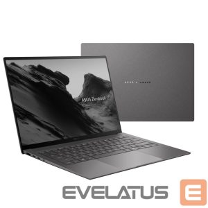 Laptop computer Asus  Zenbook S14 UX5406AA-SU272X | Antrim Gray | 14 " | OLED | Touchscreen | 3K | 2880 x 1800 pixels | 120 Hz | Glossy | Intel Core Ultra 9 | 386H | 32 GB | LPDDR5X | Solid-state drive capacity 1000 GB | Intel Graphics | Windows 11 Pro | 802.11be | Bluetooth version 6.0 | Keyboard language US international | Keyboard backlit | Warranty 24 month(s) | Battery warranty 12 month(s) 