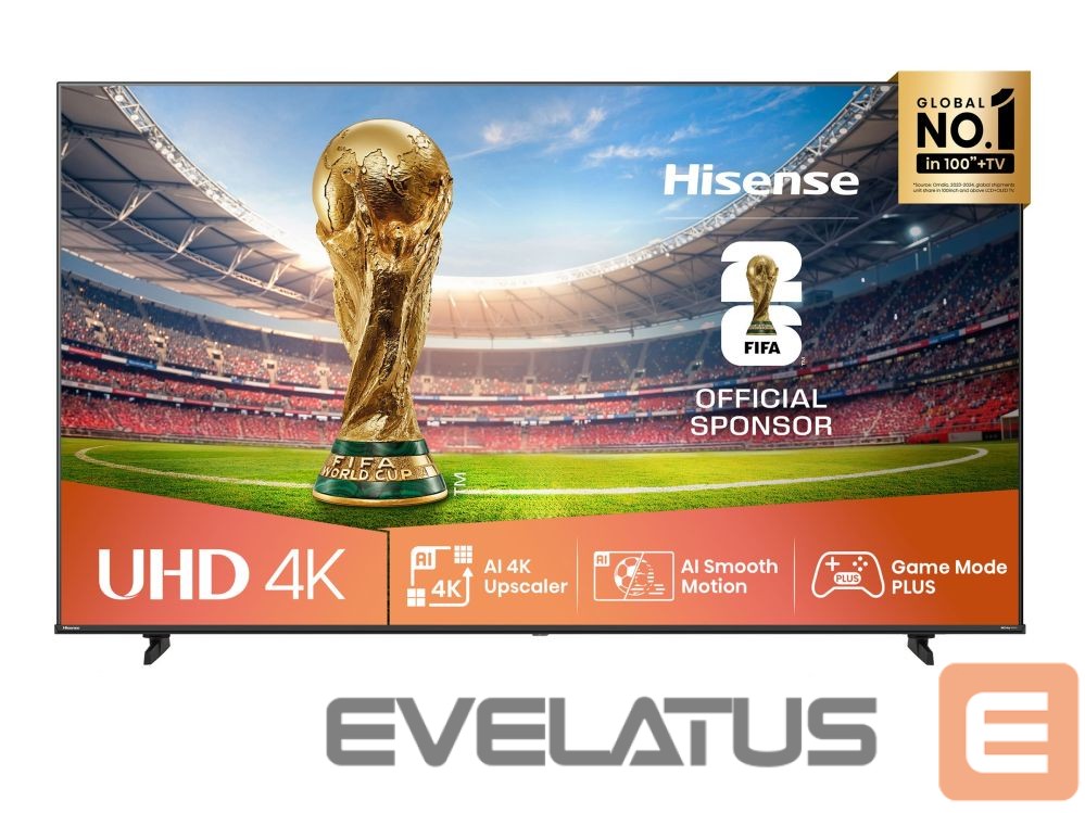 TV hisense 4K TV | 85A6Q | 85 | Smart TV | VIDAA | UHD | Black