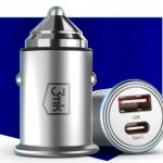 Auto charger 3MK  Hyper Car Charger Type-C + USB ports QC 4.0 + PD 30W 