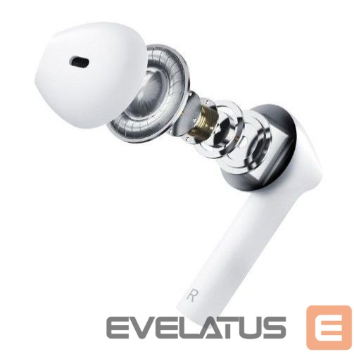Wireless headphones 3MK MovePods 6.5 hours Bluetooth 5.3 White