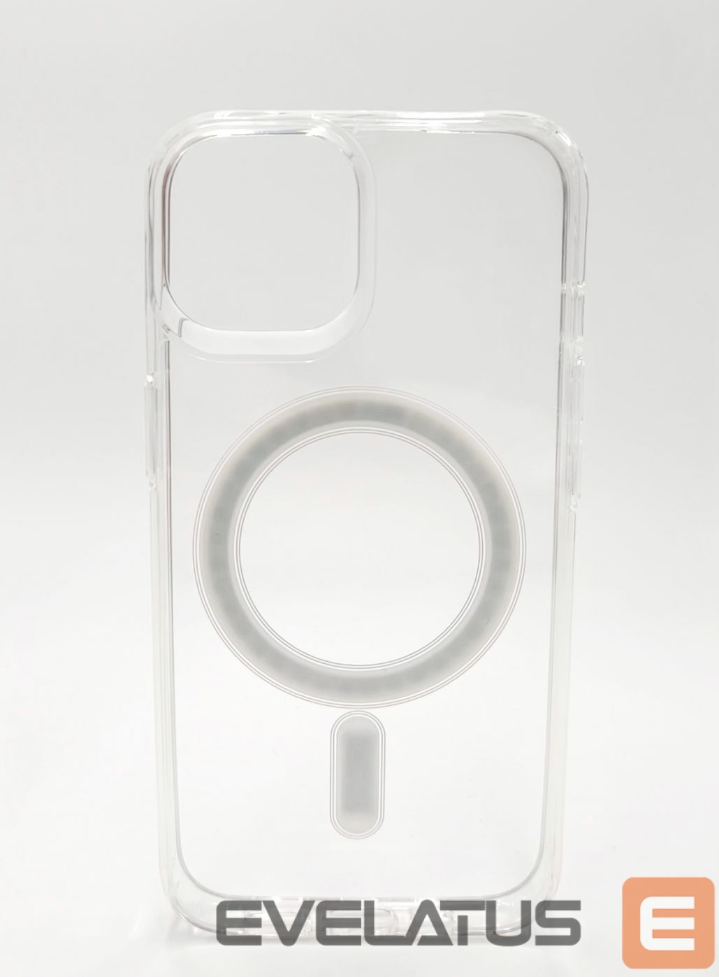 Back panel cover Evelatus Apple iPhone 14 Plus Clear Clear Case with MagSafe Transparent