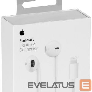 Wired headphones Apple  EarPods with Lightning Connector White