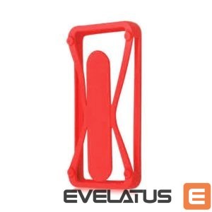 Case universal GreenGo Universal Case with kickstand 4,5-5,5'' Red