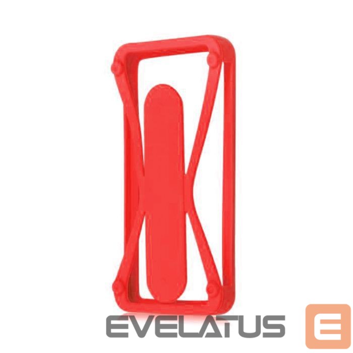 Case universal GreenGo Universal Case with kickstand 4,5-5,5'' Red