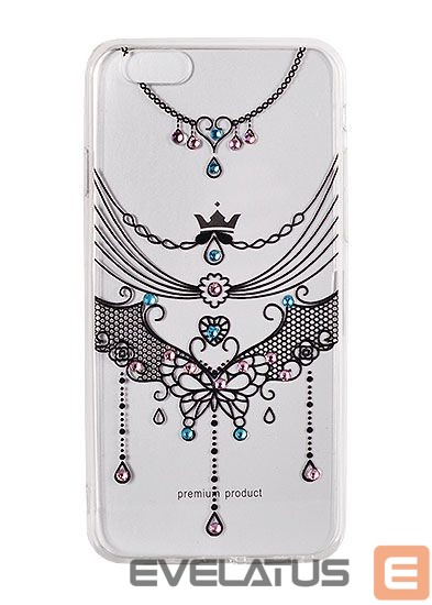 Back panel cover Vennus Apple iPhone 7 Plus/8 Plus Art Design 1 Black
