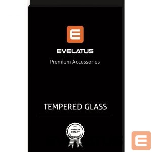Protective glass Evelatus Samsung A6 2018 2.5D Full Cover Japan Glue Glass Anti-Static 