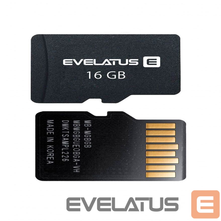 Memory cards Evelatus Universal Micro Card SD 16GB 3.0 EMC01 W:20mb/s; R:60mb/s