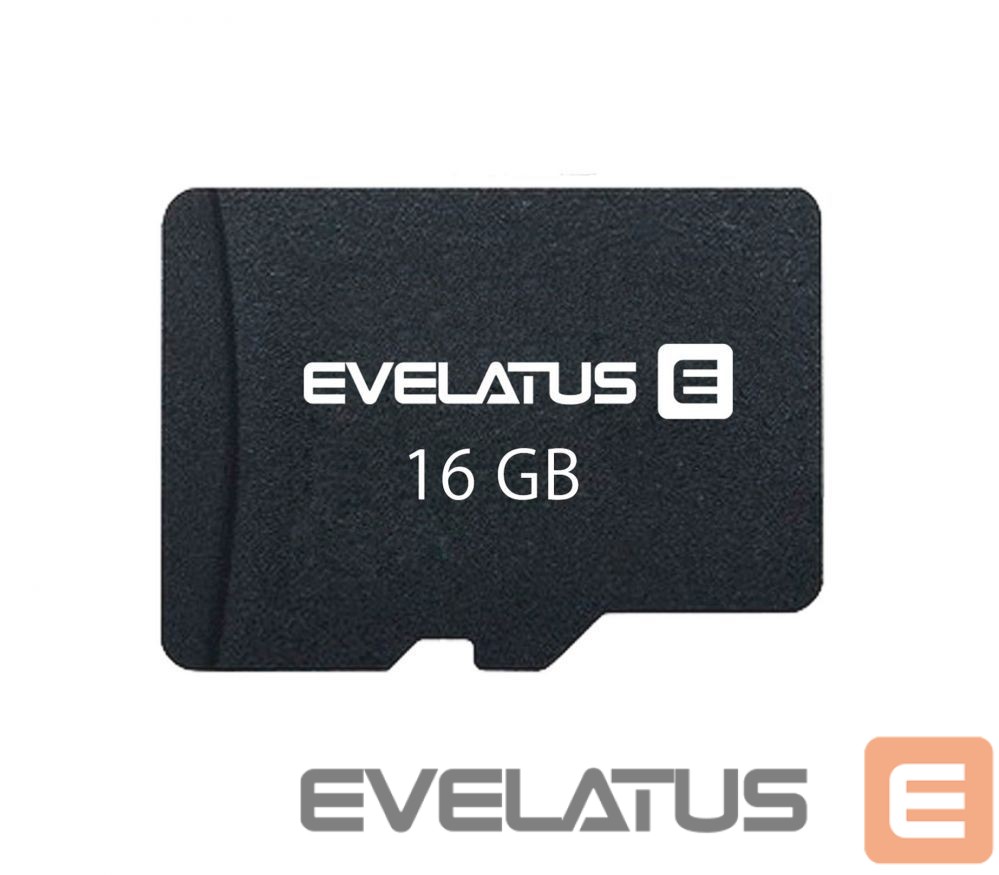 Memory cards Evelatus Universal Micro Card SD 16GB 3.0 EMC01 W:20mb/s; R:60mb/s