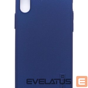 Back panel cover Evelatus Apple iPhone X Emboss Blue