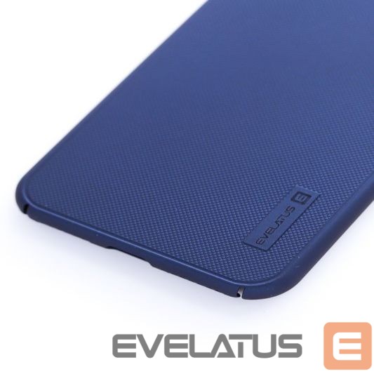 Back panel cover Evelatus Apple iPhone X Emboss Blue