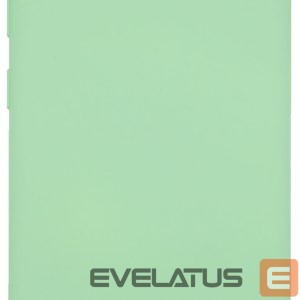 Back panel cover Evelatus Samsung Galaxy A10 Nano Silicone Case Soft Touch TPU Mint