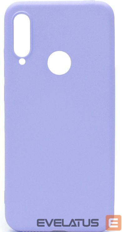 Back panel cover Evelatus Huawei P30 Lite Nano Silicone Case Soft Touch TPU Blue