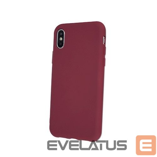 Back panel cover iLike Samsung A21s Silicon Case Burgundy