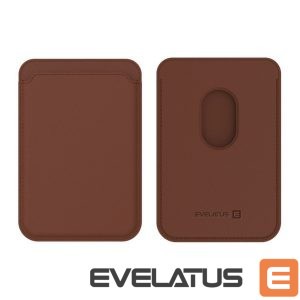 Case universal pocket Evelatus Universal iPhone Genuine leather wallet with MagSafe Brown