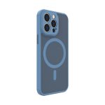 Back panel cover Evelatus Apple iPhone 13 Pro Hybird Case Whith Magsafe and Camera Protection PC+TPU Light Blue