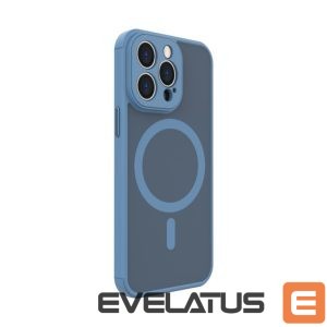 Back panel cover Evelatus Apple iPhone 13 Pro Hybird Case Whith Magsafe and Camera Protection PC+TPU Light Blue
