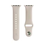 Strap Evelatus  Apple Watch 42/44/45mm Silicone Loop Watch Straps (S/M 110mm) Pink Sand