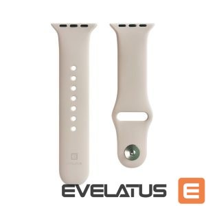 Strap Evelatus  Apple Watch 42/44/45mm Silicone Loop Watch Straps (S/M 110mm) Pink Sand