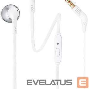 Wired headphones JBL  Tune 205 White