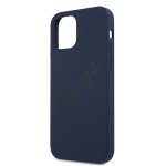 Back panel cover Guess Apple iPhone 12 Mini 5.4'' Vintage Cover Blue
