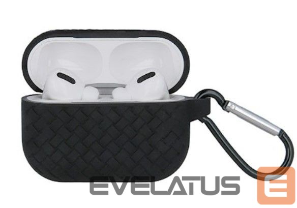 Headphone case iLike - Airpods Pro 2 / Airpods Pro Braid case Black