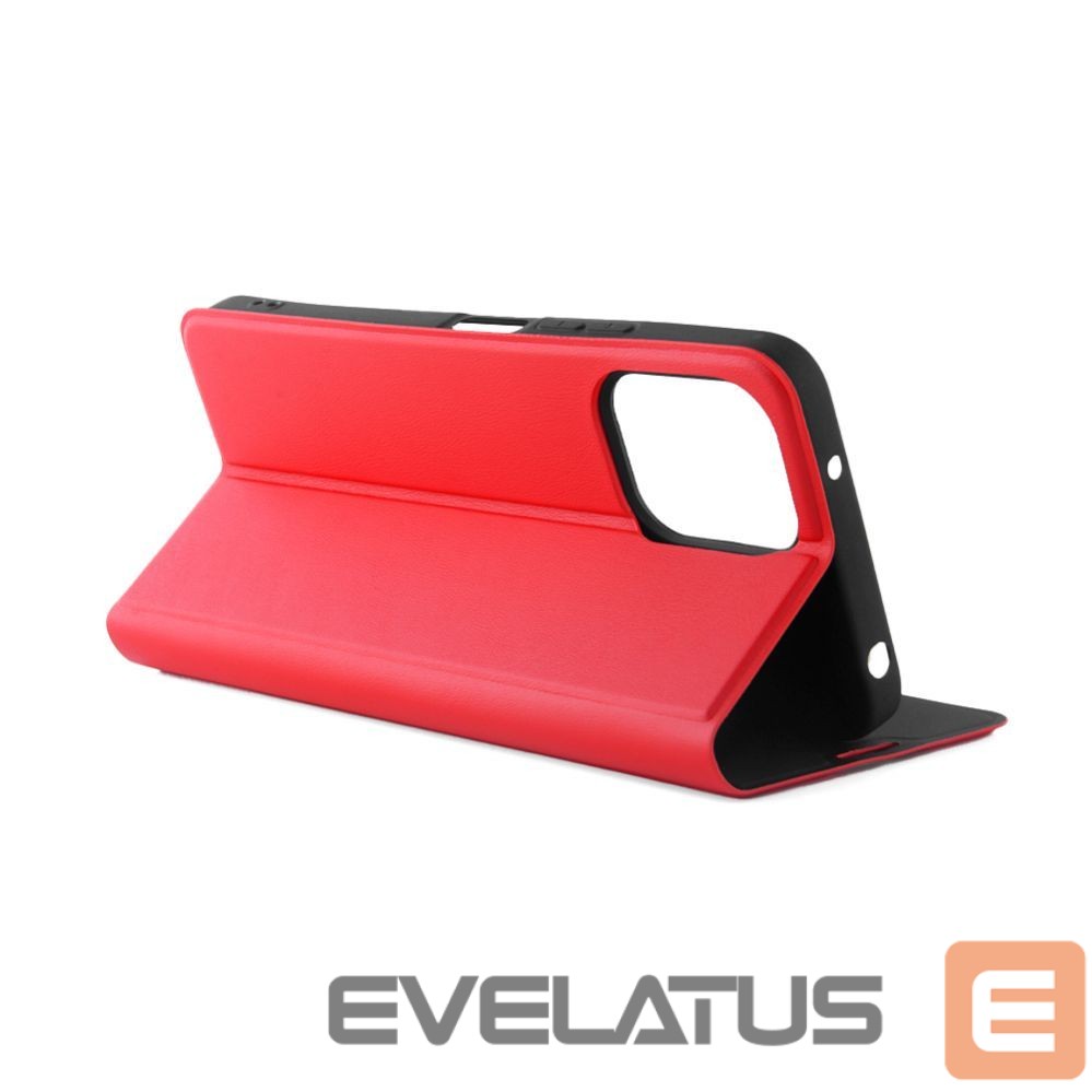 Book case iLike Xiaomi Redmi 12 Book case Slim Red