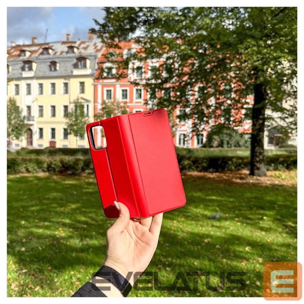 Book case iLike Xiaomi Redmi 12 Book case Slim Red