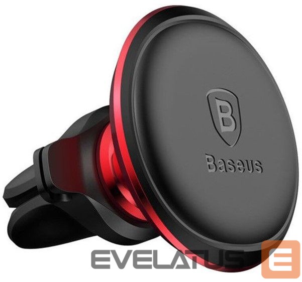 Auto holder Baseus Magnetic car holder ventilation grille Black Red