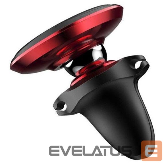 Auto holder Baseus Magnetic car holder ventilation grille Black Red