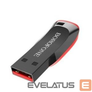 Other Computer Accessory Borofone  PENDRIVE BUD2 GENEROUS USB 2.0 8GB Black