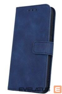 Book case iLike Samsung Galaxy A34 5G Smart Velvet case Navy Blue