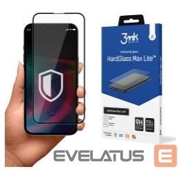Protective glass 3MK Apple iPhone 13/13 Pro/ 14 HardGlass Max Lite Black