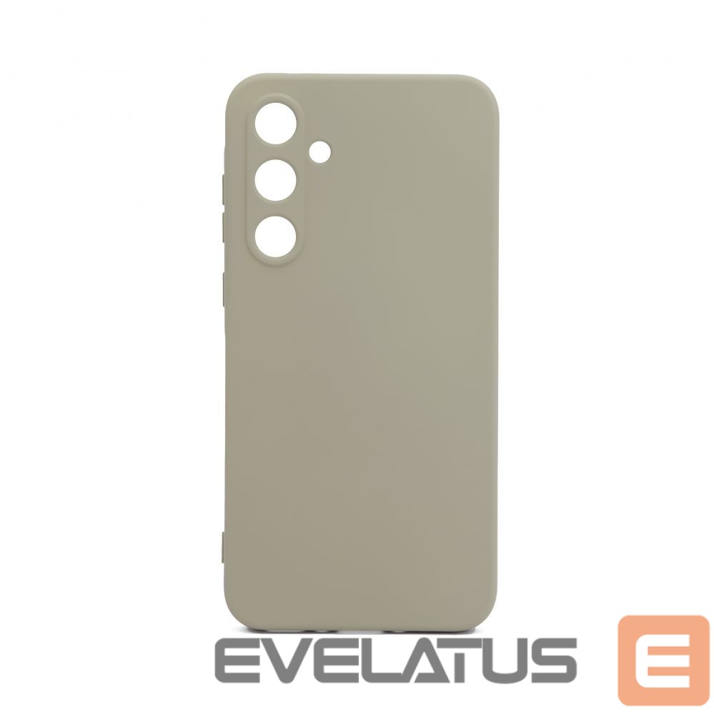 Back panel cover iLike Samsung Galaxy A55 Nano Silicone case Silver