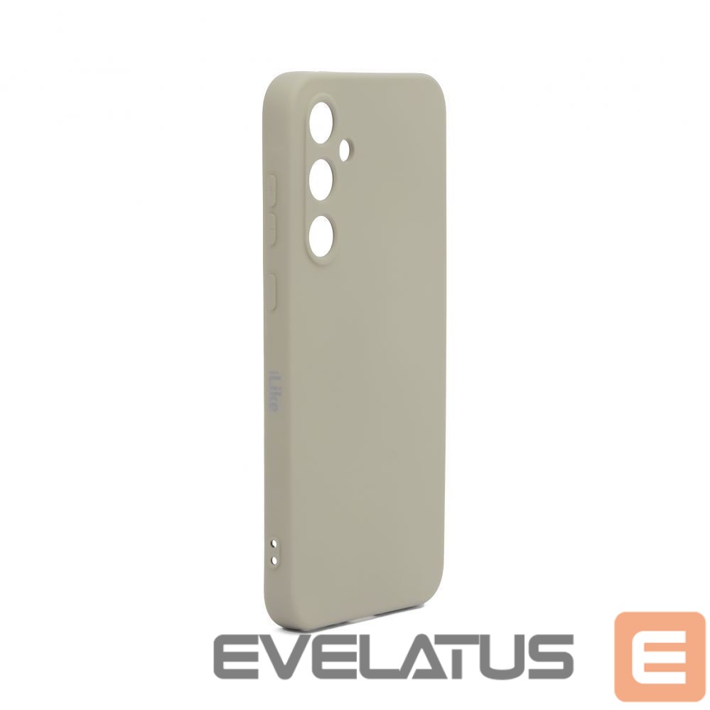 Back panel cover iLike Samsung Galaxy A55 Nano Silicone case Silver
