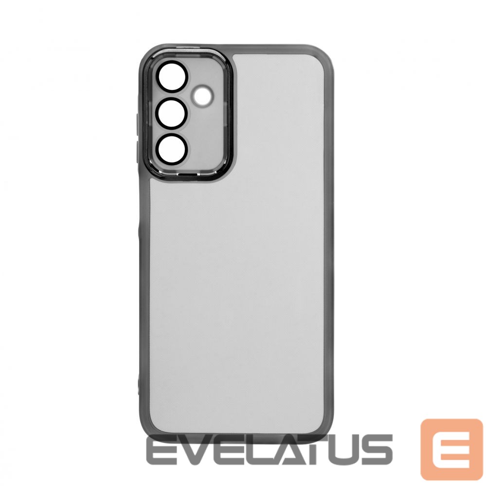 Back panel cover iLike Samsung Galaxy A15 Transparent Case and Camera Protection Black